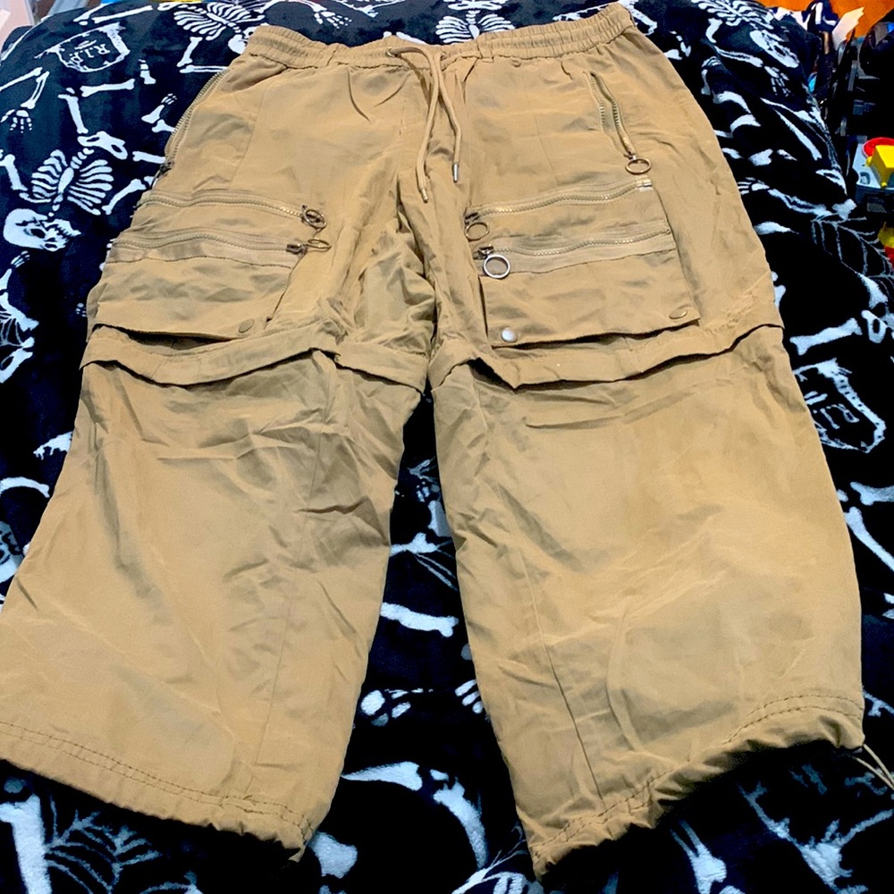 Tan Forever 21 men cargos